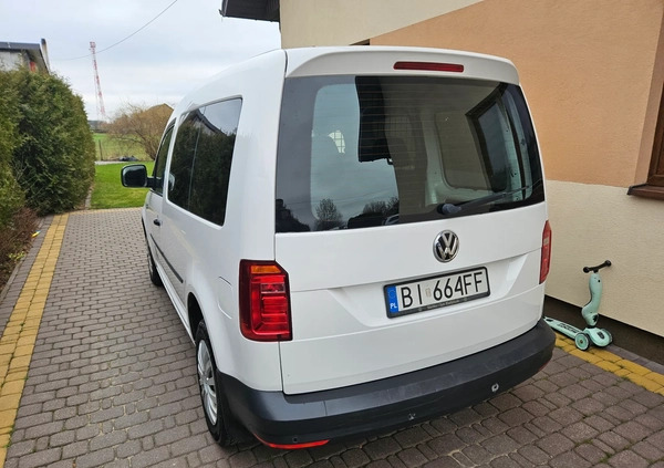 Volkswagen Caddy cena 48900 przebieg: 230000, rok produkcji 2017 z Sławno małe 497